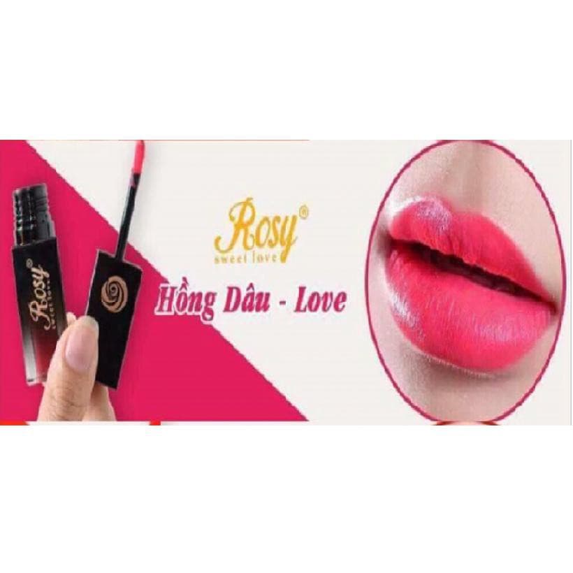 [HCM][Chính hãng] Son kem Rosy chiết xuất thiên nhiên siêu lỳ không hóa chất