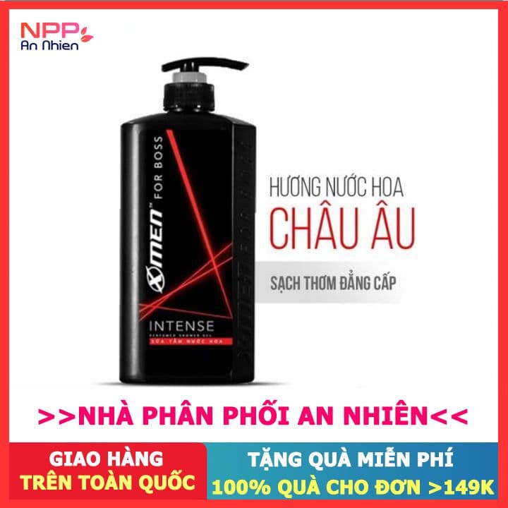 Sữa tắm nước hoa X-Men for 650g - NPP AN NHIÊN