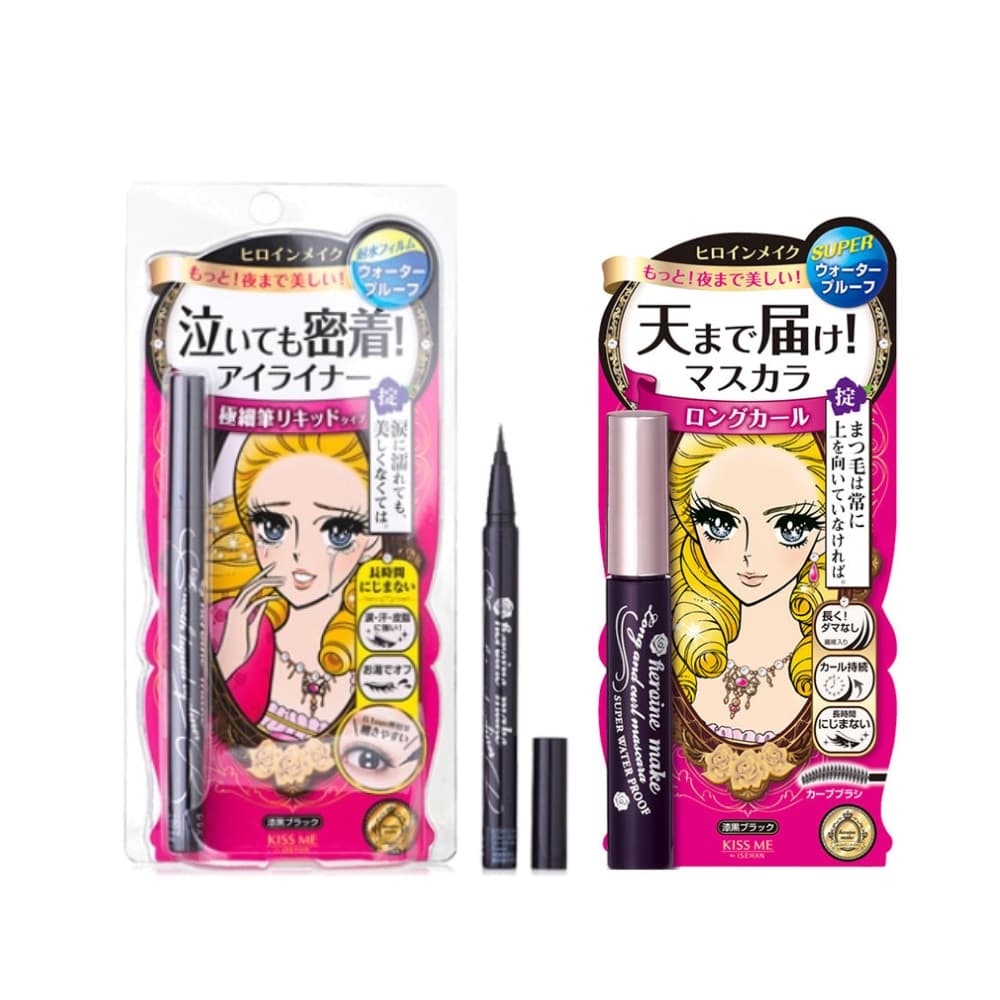 Set mascara +kẻ mắt Kissme