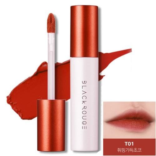 [#01] Son Kem Lì Siêu Nhẹ Môi Lên Màu Chuẩn Black Rouge Cotton Lip Color