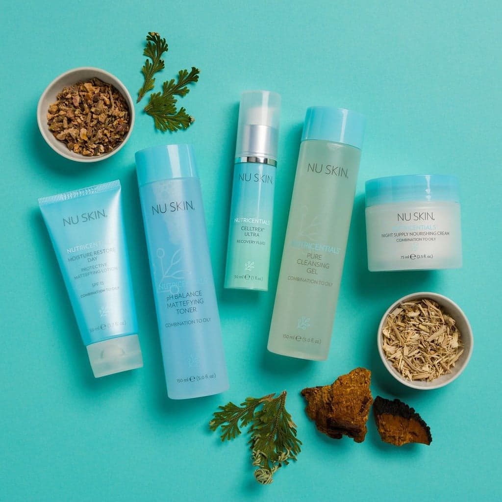 [HCM]Bộ sản phẩm Nutricentials dành cho da thường và da khô  (1 Creamy Cleansing Lotion 1 pH Balance Toner  1 Moisture Restore Day N&D 1 Night Supply Nourishing Cream)