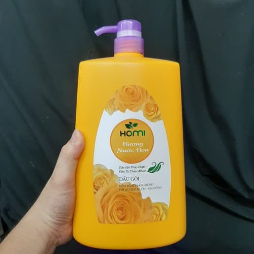 Dầu gội nước hoa dưỡng tóc chắc khỏe Homi Shampoo 1400ml - Hương hoa