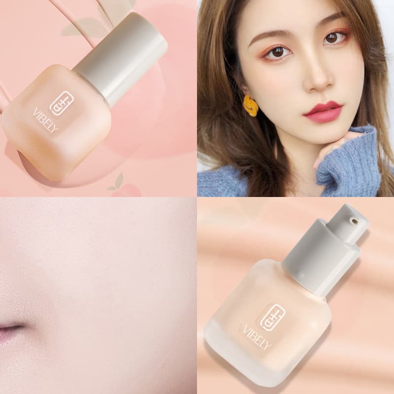 [HCM][Peachy Sis Shop] Kem nền che khuyết điểm Kem BB Bìa hoàn hảo VIBELY Lớp da nền mỏng che phủ tốt Khối lượng 30MLLàm sáng dưỡng ẩm che khuyết điểm lâu dài