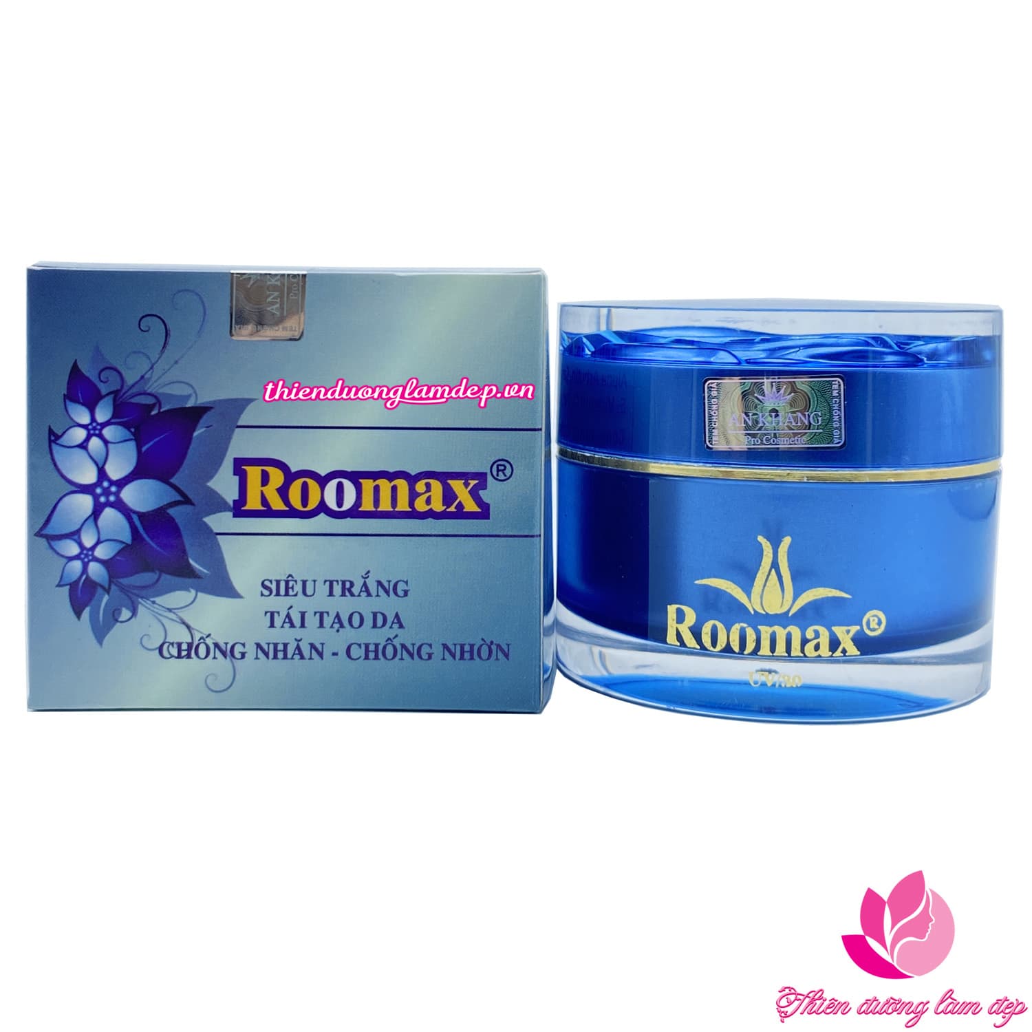 Kem dưỡng trắng Tái tạo da Chống nhăn Chống nhờn 20 in 1 ROOMAX - 30g