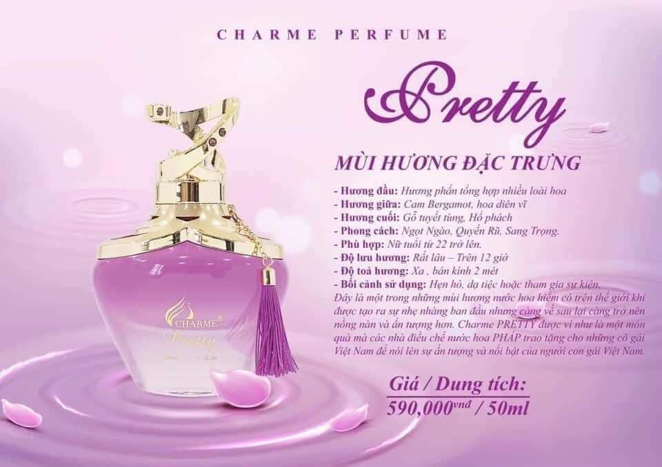 Nước hoa Pretty 50ml chính hãng