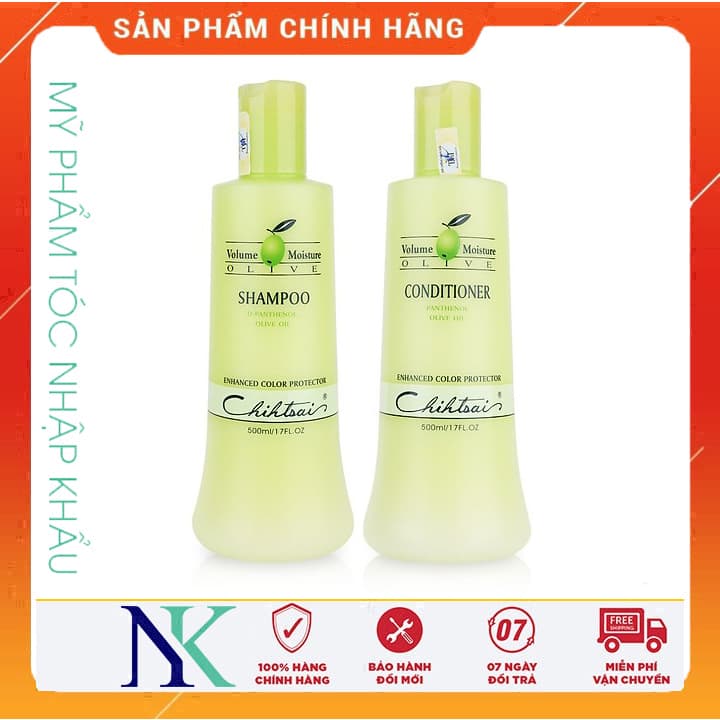 [HCM]Dầu Gội Xã Siêu Mượt Chihtsai Olive 500Ml