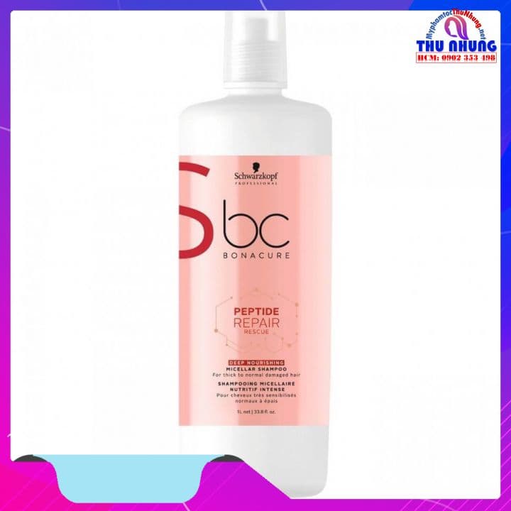 [HCM]Dầu gội tóc hư tổn nặng Schwarzkopf BC Repair Deep Norishing 1000ml (ĐỨC)