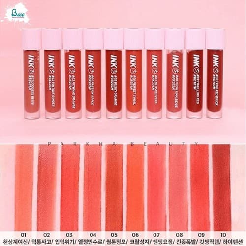 Son Kem Peripera Ink Matte Blur Tint siêu bền màu 3.8g