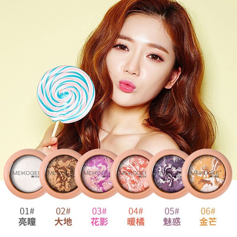 Phấn mắt nhũ 4 line MEIKOGEE