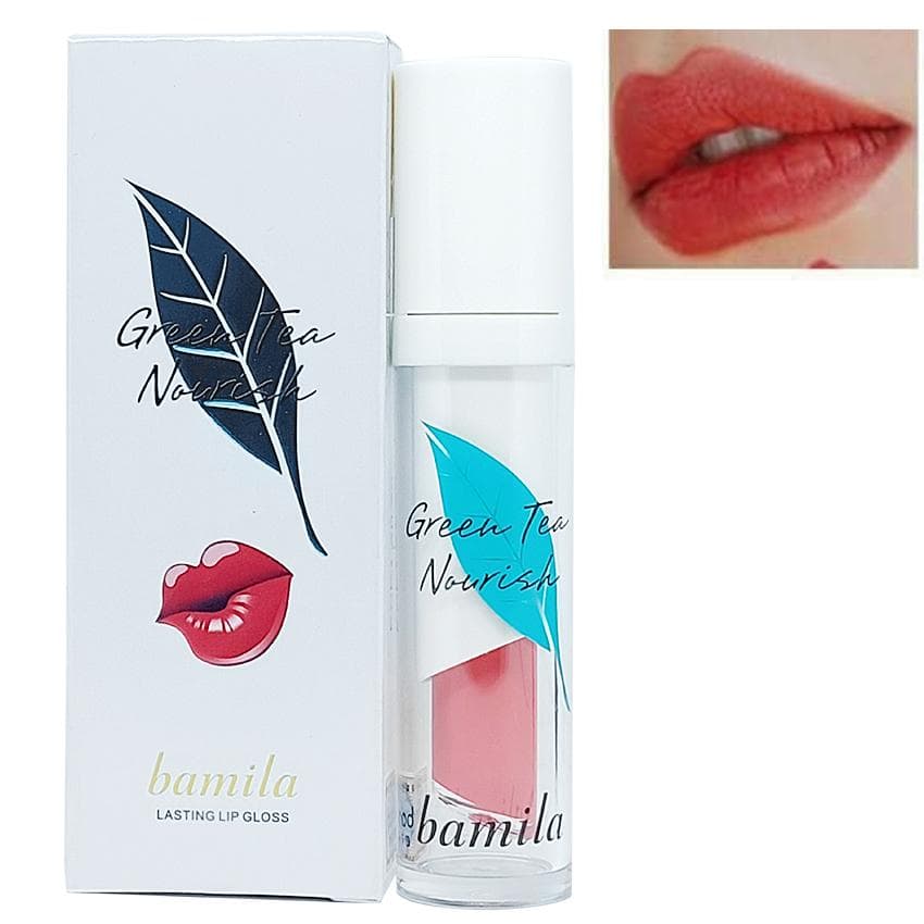 Son kem lì Bamila Green Tea Nourish Hàn Quốc 4.2ml (#06 Đỏ trầm)