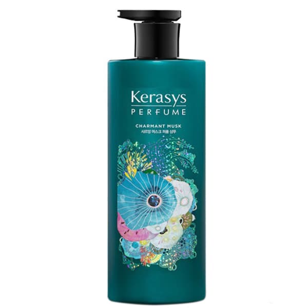 Dầu gội nước hoa hương vani và xạ hương trắng Kerasys Charmant Musk Hàn Quốc 600ml