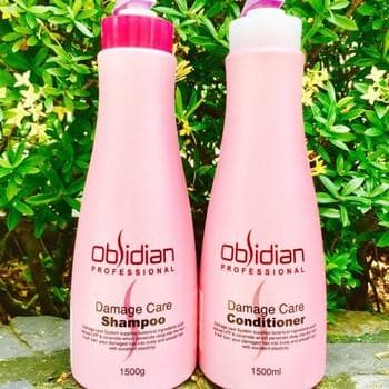 Cặp dầu gội xả  Obsidian Damage Hàn Quốc (1500mlx2)
