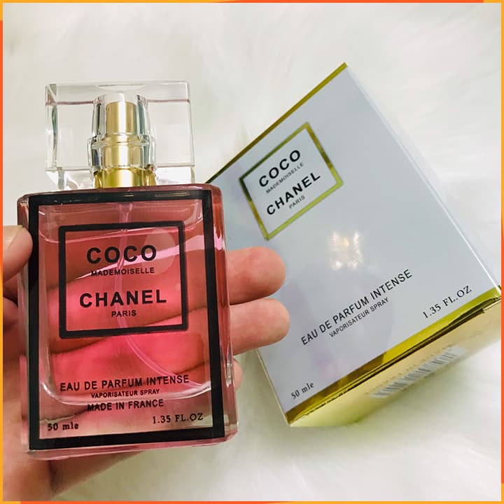 Nước hoa nữ Coco Mademoiselle 50ml dạng tinh dầu lưu hương cả ngày tỏa hương 2 mét