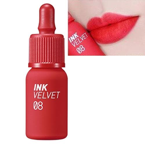 Son Kem Siêu Lì Siêu Mịn Peripera Ink The Velvet 4g [New 2019] No.8 Sellout Red