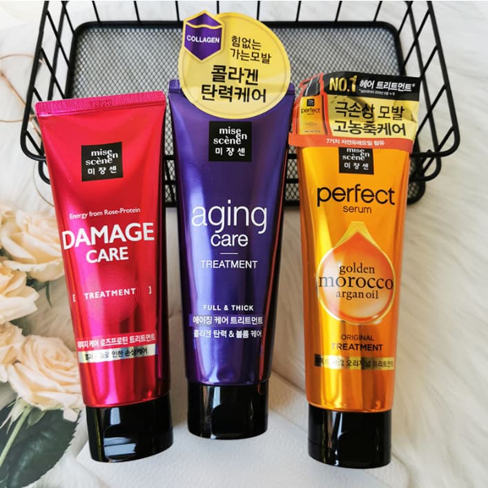 Hấp dưỡng tóc Mise En Scene Perfect Repair Treatment Pack 180ml