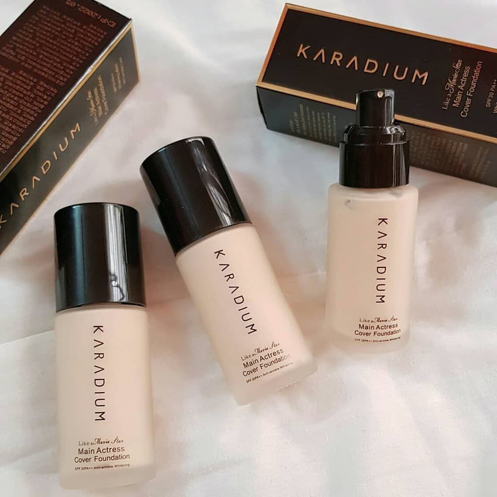 Kem Nền. Lót Karadium Main Actress Cover Foundation SPF30 PA++ 30ml