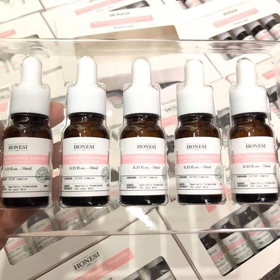 [HCM][Hộp 5 Lọ] Tế Bào Gốc Dưỡng Nám Tàn Nhang Honesi Vita Peel Brightening Ampoule