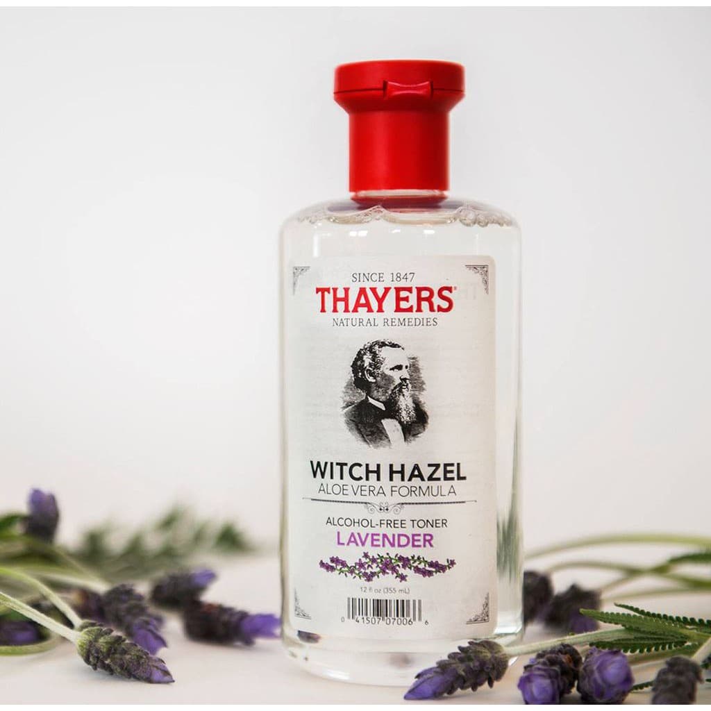 Nước hoa hồng Dưỡng ẩm trắng da se khít lỗ chân lông Thayers Alcohol Free Witch Hazel frorence86 Store( HOA LAVEDER)
