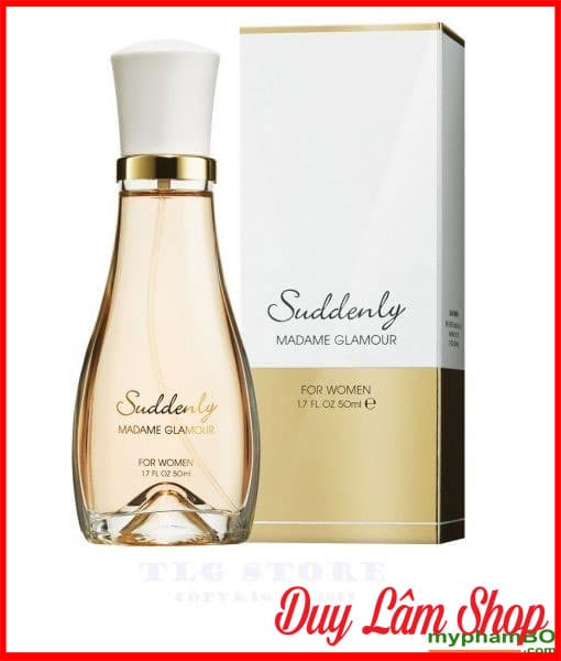 Nước hoa Suddenly Madame Glamour 50ml – Hương cây cỏ thực vật