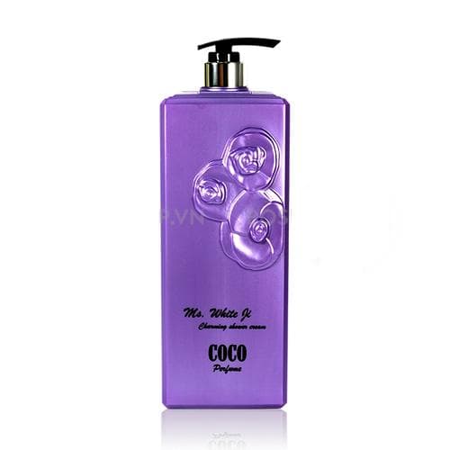 Sữa tắm Coco Perfume Charming Shower Cream chai tím hương kiêu sa 800ml