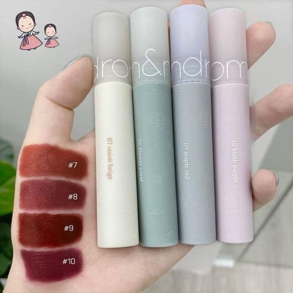 💋Son Kem Lì💋 Romand See Through Matte Tint Hanbok Projec Sẵn Hai Màu 7 Và 9