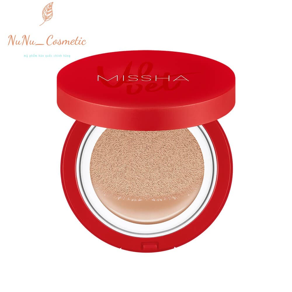 [HCM]Phấn Nước Mỏng Mịn Che Phủ Tốt Lâu Trôi Missha Velvet Finish Cushion SPF50+ PA+++ 15G