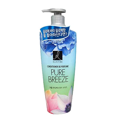 Dầu xả hương hoa linh lan Pure Breeze Elastine Shampoo De Perfume Hàn Quốc 600ml