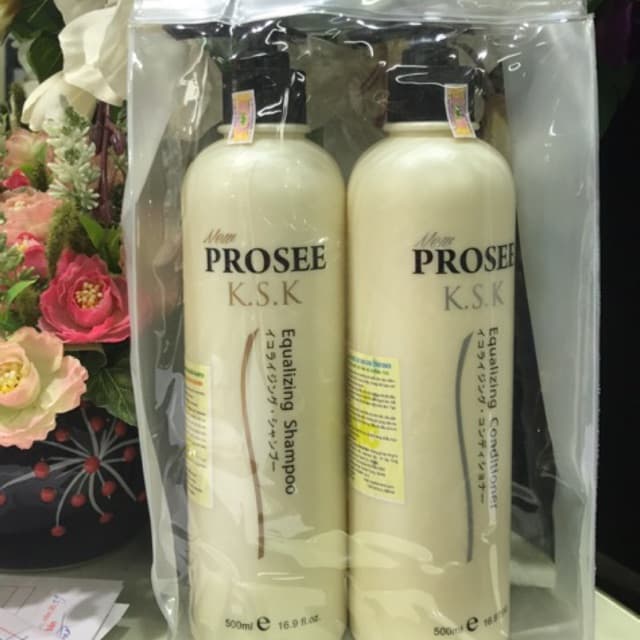 Dầu Gội Gàu Da Đầu Nhờn Prosee KSK 500ml x2