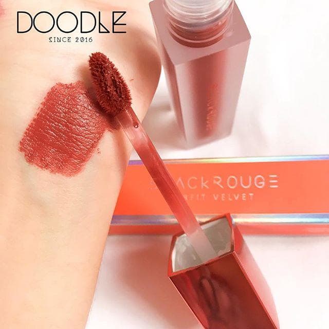 [Version 3] Son Kem Lì Black Rouge Air Fit Velvet Tint (#A01 Đỏ đô)