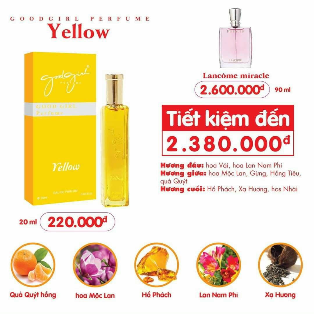 nước hoa good girl yellow