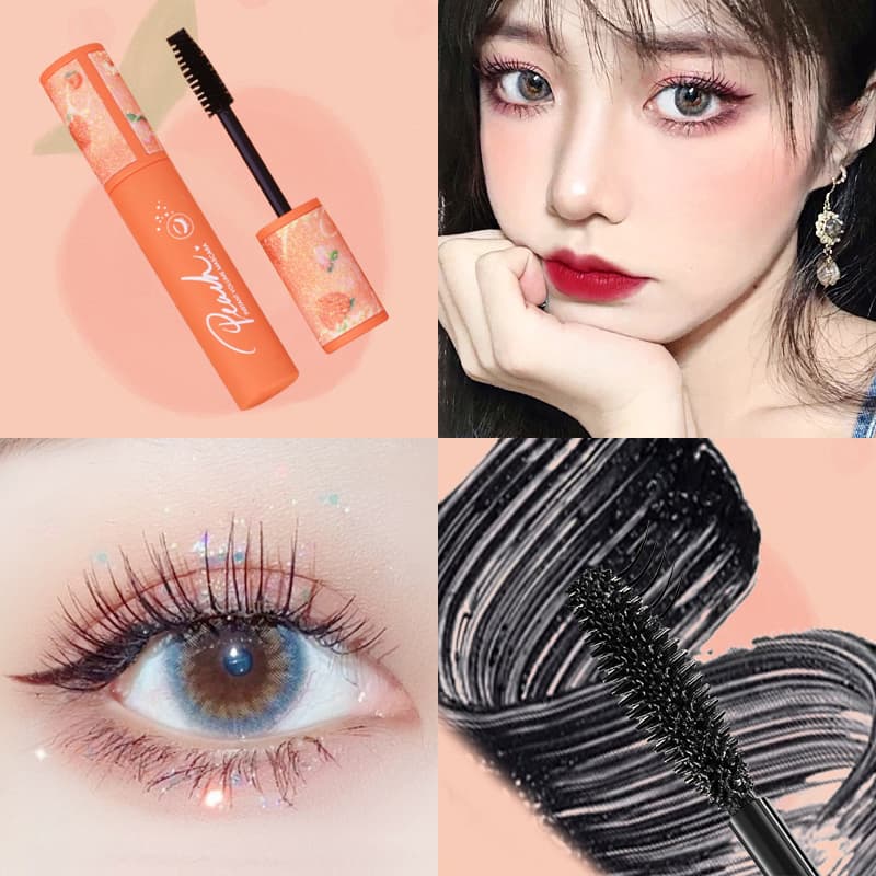 [HCM][Peachy Sis] Chuốt mi KISS BEAUTY Mascara siêu tự nhiênKhông thấm nướcDài mi cong vút Trang điểm lông mi chống nhòe