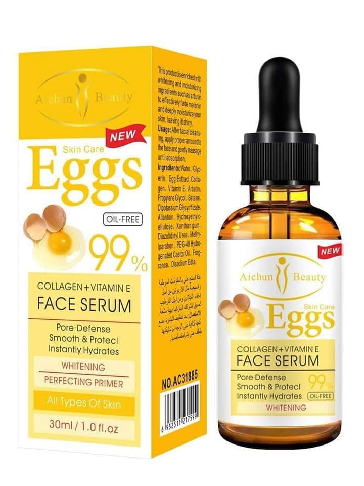Trứng Collagen & Vitamin Serum Dưỡng Da Mặt 30ml