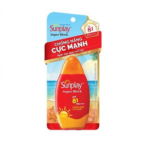 Sữa chống nắng cực mạnh Sunplay Super Block SPF81 30ml