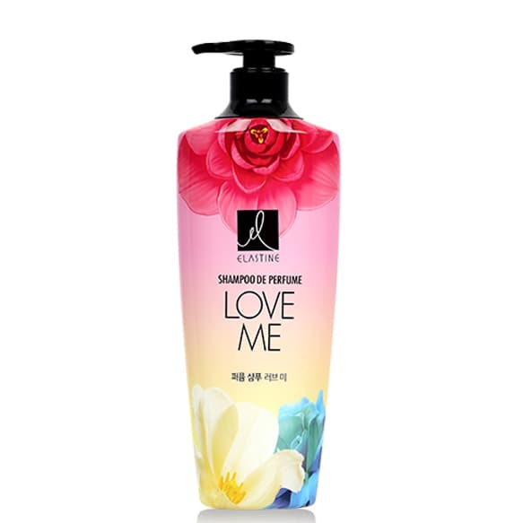 Dầu gội hương trái cây Love me Elastine Shampoo De Perfume Hàn Quốc 600ml