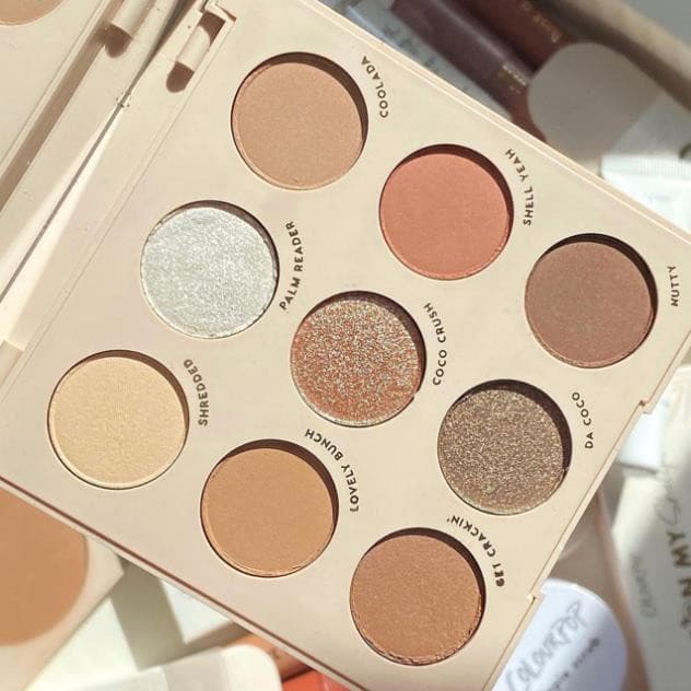 Colourpop Going coconuts Eyeshadow palette