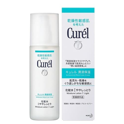 Nước hoa hồng dưỡng ẩm Sáng da Curel Moisture Lotion I Light 150mL - Nhật Bản