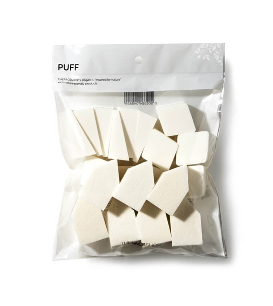 Gói mút trang điểm  The Face Shop Puff 20 miếng