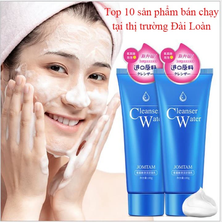 Sữa rửa mặt cho da mụn/ Sữa rửa mặt cho da mụn nhạy cảm/ Sữa rửa mặt cho da mụn ẩn/ Sữa rửa mặt cho da mụn nam/ Sữa rửa mặt cho da dầu mụn đầu đen Cleanser Water 100G