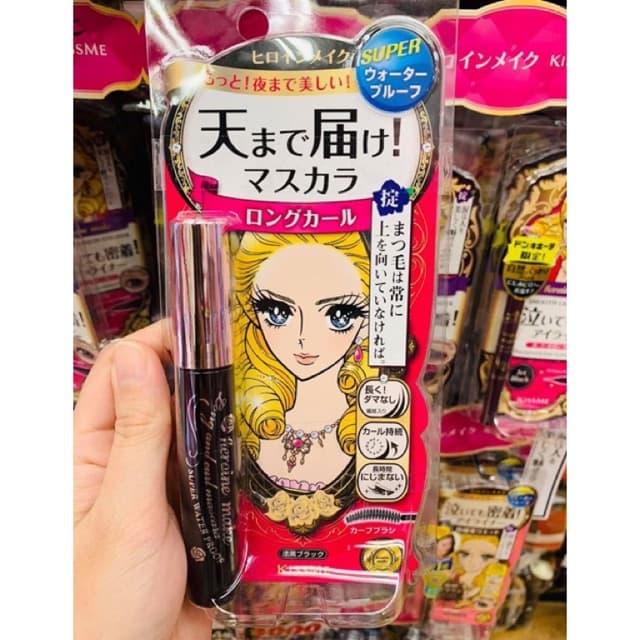 [Auth] Mascara Siêu Dài Cong Mi 24H Kiss Me Heroine Nội Địa Nhật [Có Bill]