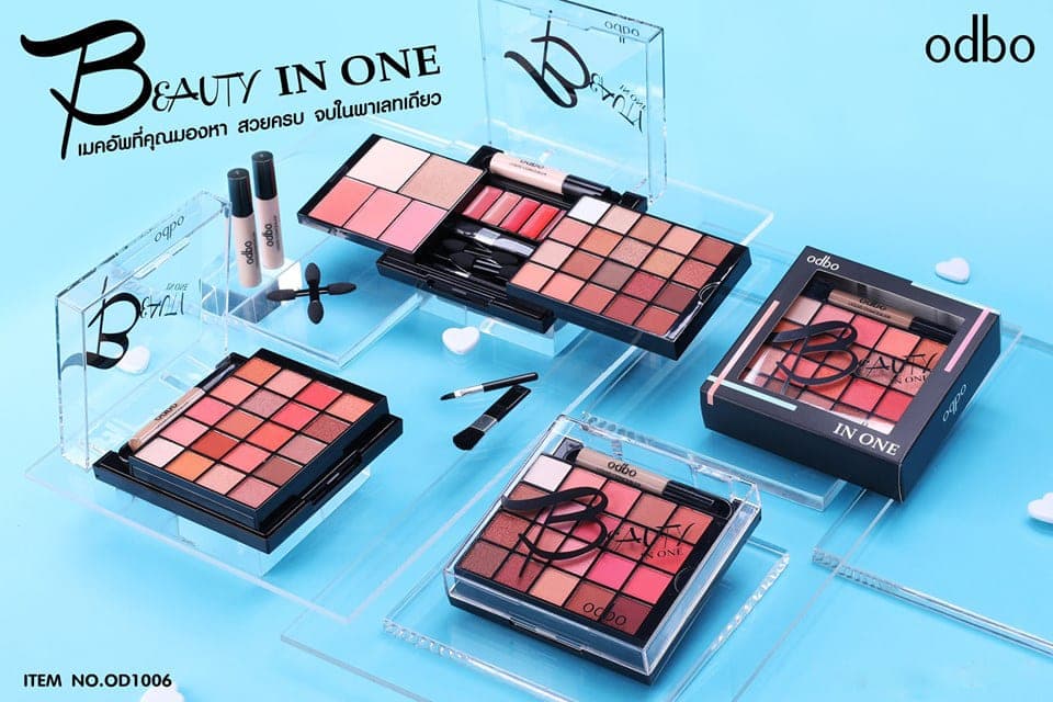 BỘ TRANG ĐIỂM ODBO BEAUTY IN ONE OD1006
