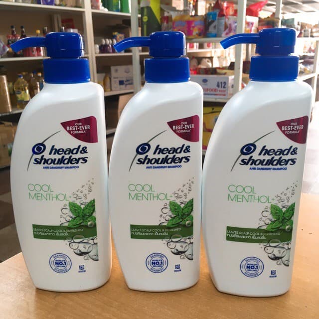 Dầu gội head & shoulder bạc hà 450ml Thái Lan