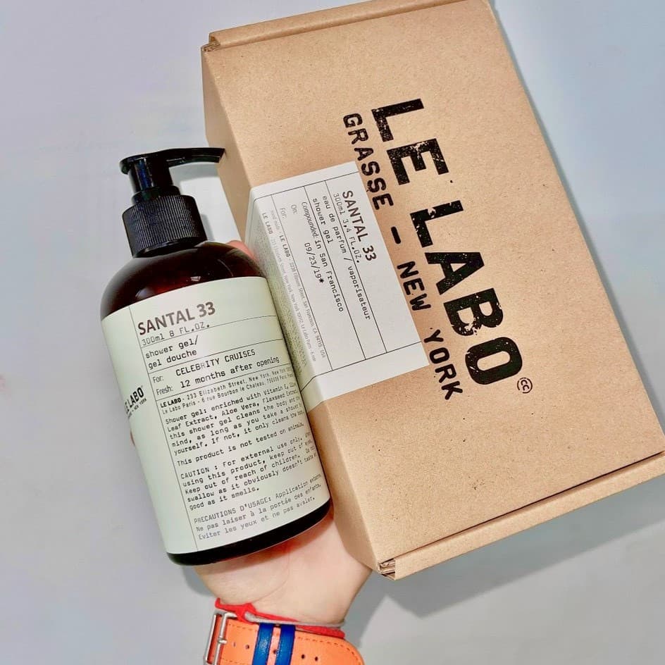 Sữa tắm hương  nước hoa Le Labo 33 dung tích 330ml Chính Hãng