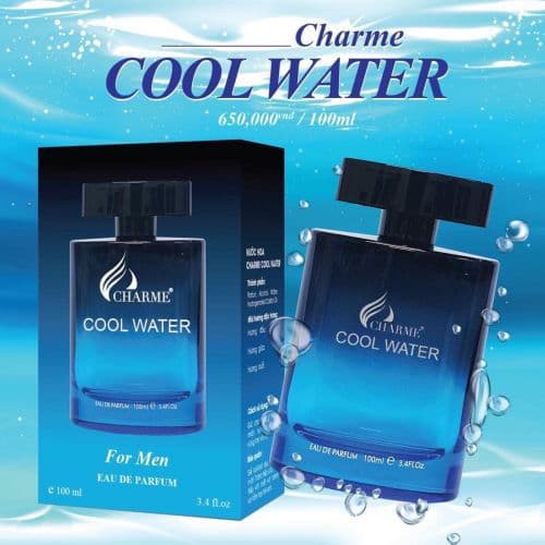 [HCM]Nước hoa Cool Water (100ML) - THƠM MÁT ĐẦY NAM TÍNH - MẪU MỚI NHẤT