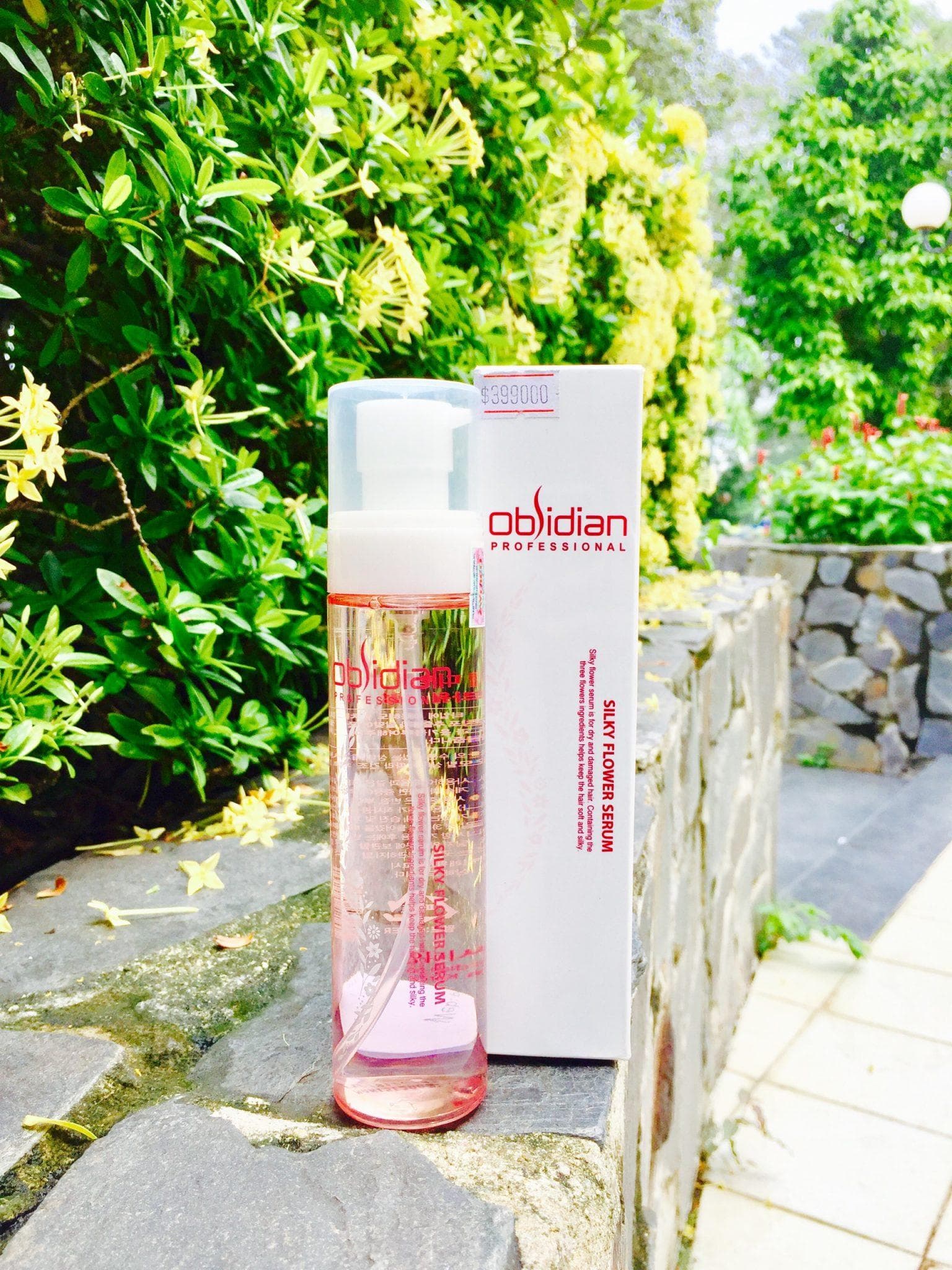 Huyết thanh Obsidian Silky Flower Serum dưỡng tóc Hàn Quốc 110ml