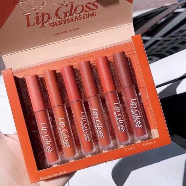 [HCM]Set son kem 6 cây siêu lì LIP GLOSS siêu HOT