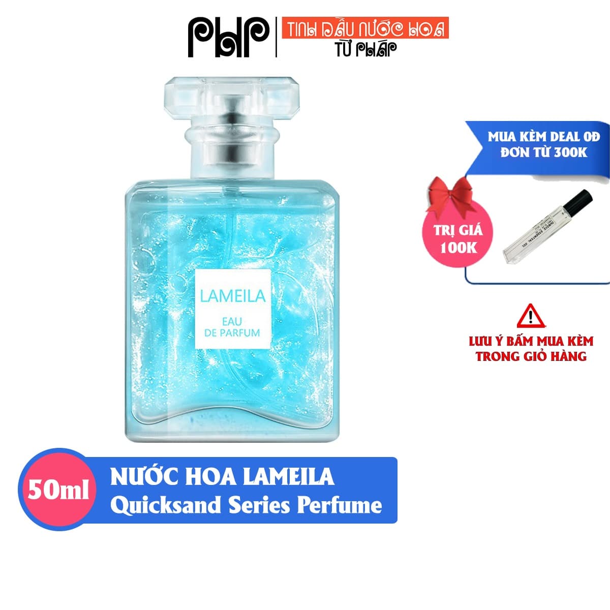 [TPHCM] Xịt toàn thân Body Mist Lameila 50ml mùi hương tự nhiên