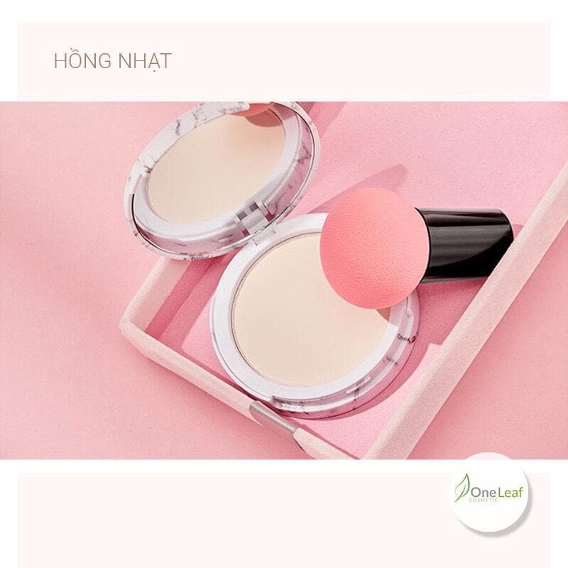 Mút Dặm Kem Nền Hình Cây Nấm Có Tay Cầm Maycreate OL052