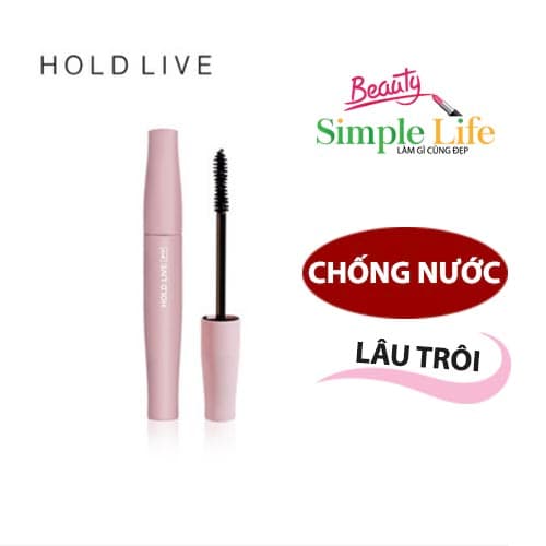 [HOLD LIVE Pro] Mascara làm dày dài và cong mi không thấm nước và mồ hôi đầu cọ nhỏ không bị lem