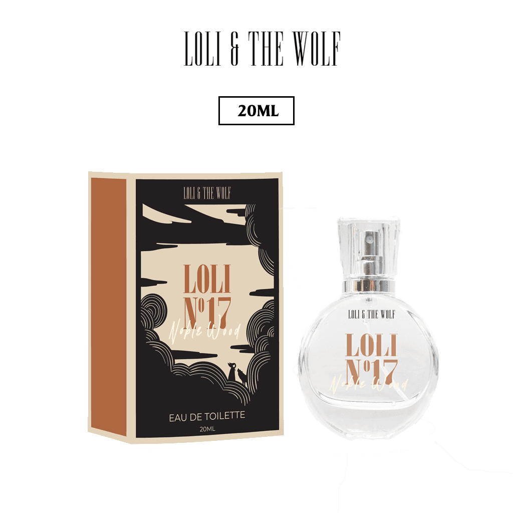 [HCM]Nước hoa nữ Eau De Toilette Loli No.17 Noble Wood chai xịt 20ml - LOLI & THE WOLF