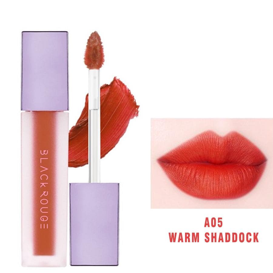 [Version 2] Son Kem Lì Black Rouge Air Fit Velvet Tint Hàn Quốc (A05: Warm Shaddock)